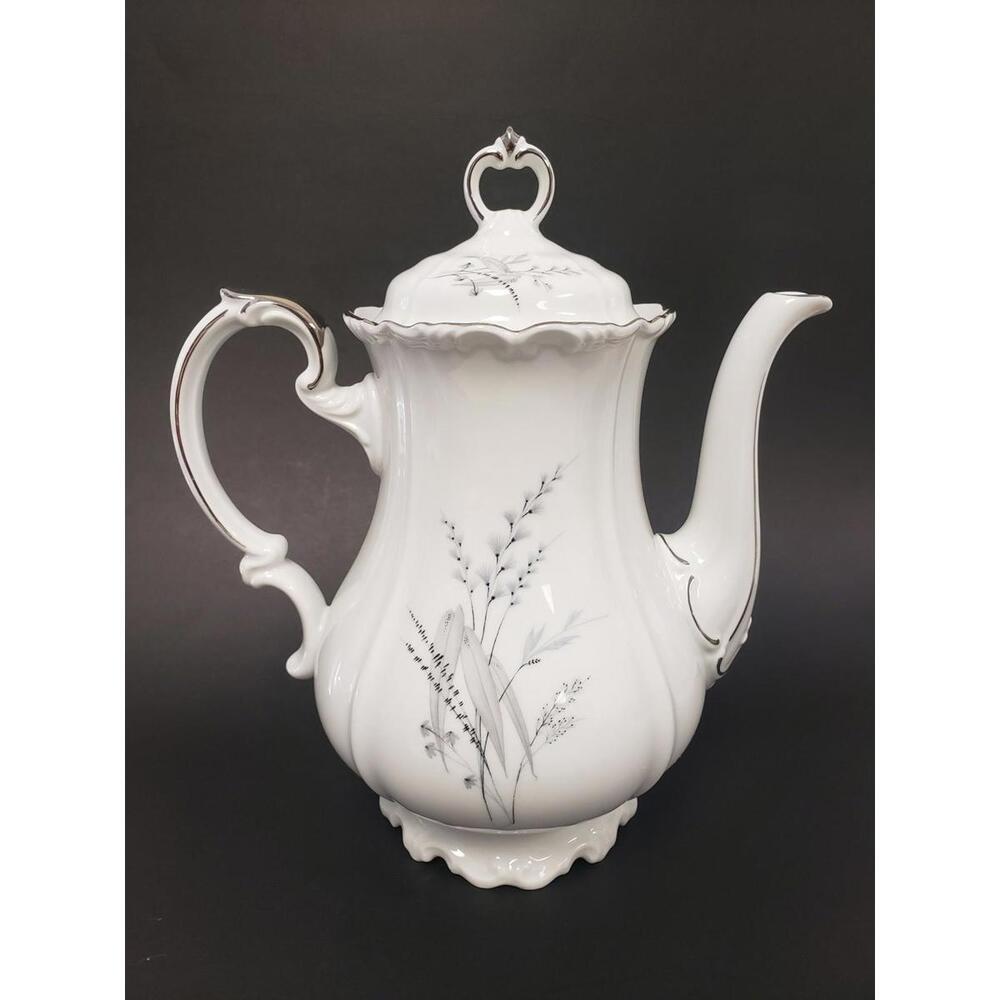 Vtg Edelstein Bavaria Maria Theresia Fairfield 10" Porcelain Coffee Pot, Germany